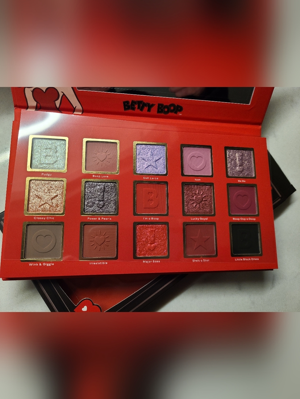 Glamlite Betty Boop Eyeshadow Palette